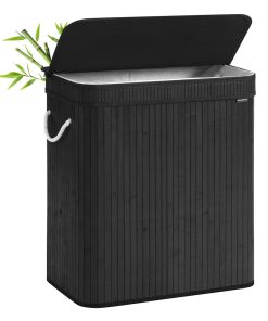 Dirty Clothes Storage Basket with Lid Liner