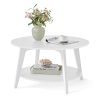 Maezo Collection - 2 Tier Round Coffee Table