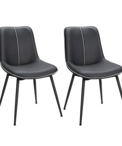 Leather Dining Chairs Set