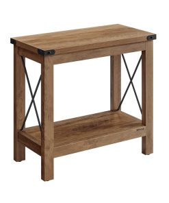 VASAGLE Side Table with Bottom Shelf