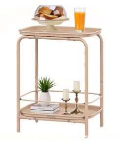 2-Tier Outdoor Accent End Table