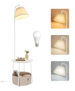 Lilea Collection - End Table with Lamp