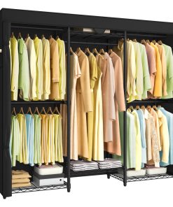 SONGMICS Heavy-Duty Clothes Rack. Garment Rack. Portable Closet