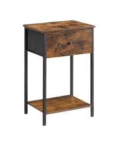 Nightstand with Fabric Drawer