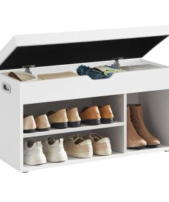 VASAGLE CUSTOS Collection - Storage Bench with Cushion. Shoe Bench