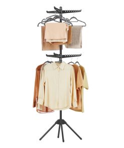 2-Tier Folding Clothes Drying Rack