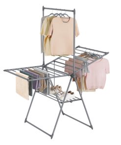 2-Level Foldable Laundry Drying Rack