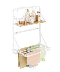 Wall-Mounted Drying Rack Clothing