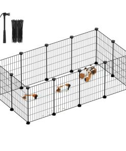DIY Metal Pet Playpen with Cable Ties