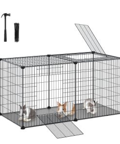40.5L x 20W x 20H Small Animal Playpen with Top and Base