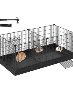 Pet Playpen with Divider Panel