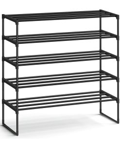 SONGMICS Shoe Rack. Shoe Organizer. Metal Storage Shelf