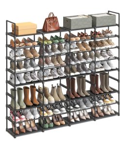 8-Tier Adjustable Shoe Rack