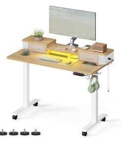 Balok Collection - Electric Standing Desk with Drawers
