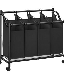 Laundry Sorter with 4 Removable Bags