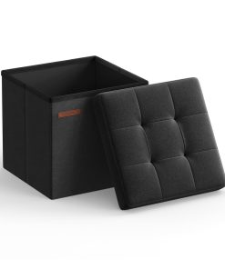 Foldable Small Ottoman Foot Rest with Storage
