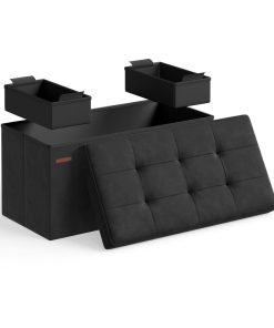 MAZIE Collection - Foldable Storage Ottoman Bench