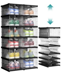 Pack of Stackable Shoe Boxes