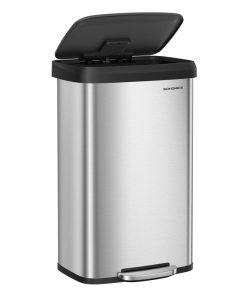21 Gallon (80 L) Stainless Steel Garbage Can