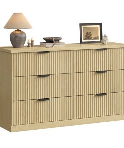 MAXE Collection - 6-Drawer Double Dresser for Bedroom