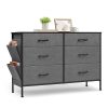 8 Drawers Dresser with Side Pockets