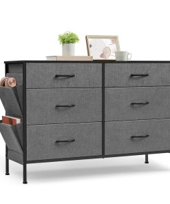 8 Drawers Dresser with Side Pockets