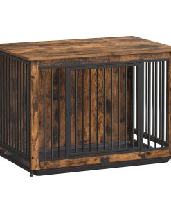 Dog Crate Furniture with 2 Doors