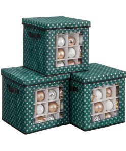 Christmas Ornament Storage with Lid