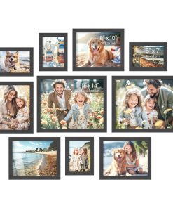 Collage Picture Frames Set of 10