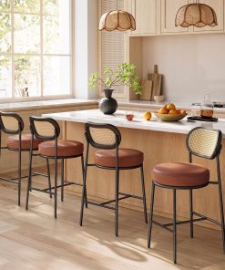 VASAGLE Bar Stools Set of 4